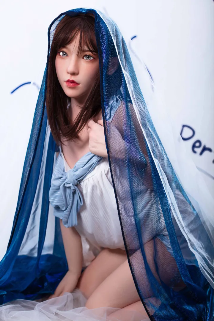 150cm (4ft11) A-чашка Облегченный вес Силиконовая Секс-кукла Iris